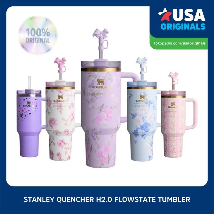 Stanley Tumbler Cup Lited Edition With Lid And Straw