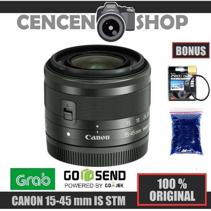 FREE+ CANON EF-M 15-45 mm IS STM LENSA KIT EOS M3 / M100 / M10 15-45mm