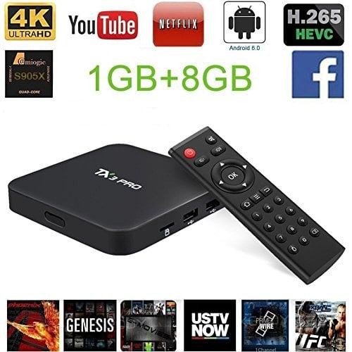 Tv Box Android TX3 Pro Android 6.0 Marshmallow Amlogic S905X 4K