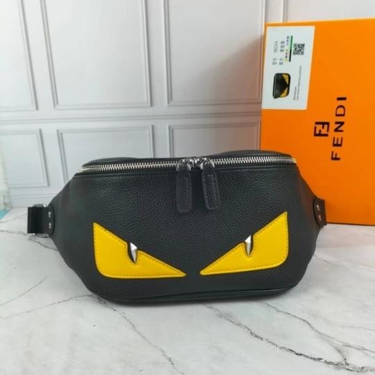 Tas Waistbag Pria Branded Tas Pinggang Import Super Mewah Pa2585