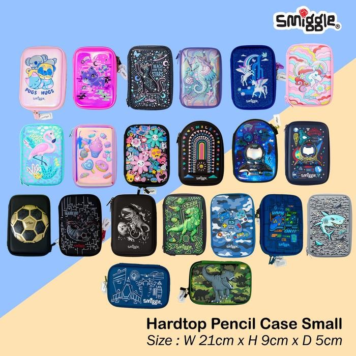 

Ready JT SMIGGLE hardtop pencilcase anak SMPU Alat Pensil