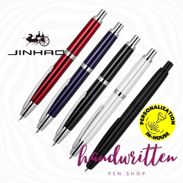 

Ready JT JINHAO Typ 10 Vanishing Nib Fountain Pen / Pena JINHAO 10