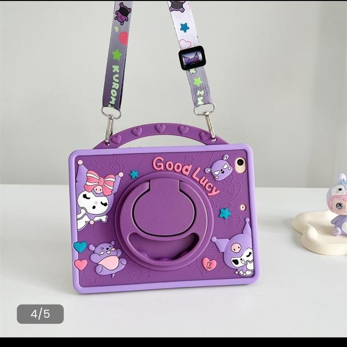 Case Anak Motif Kuromi free Tali Selempang Xiaomi Redmi Pad SE