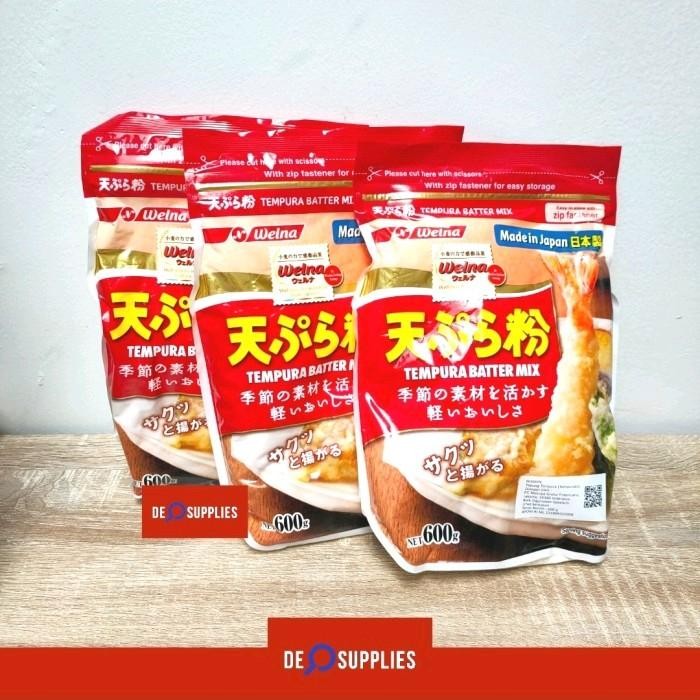 

Terlaris- Nissin Welna Tempurako 600Gr - Tepung Tempura Batter Mix Asli Japan