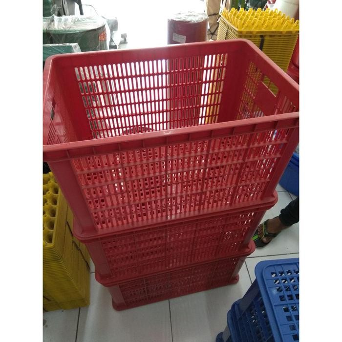 ------] keranjang buah / kontainer buah / keranjang baju (gojek grab saja)