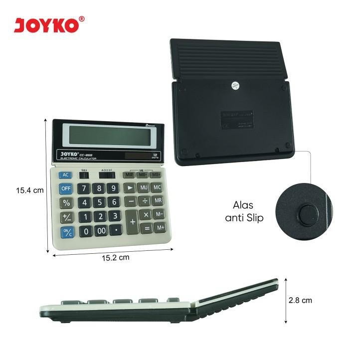 

Calculator Kalkulator Joyko Cc-868 12 Digits