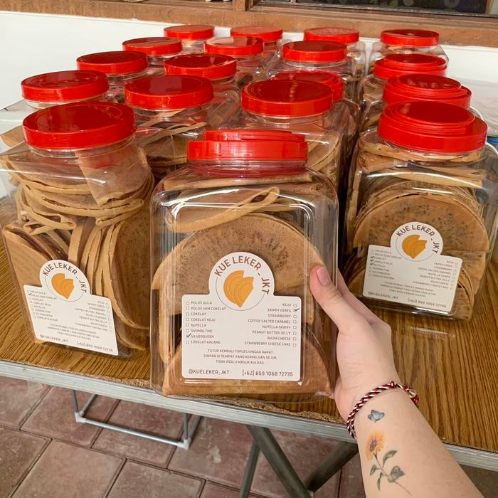 

Paket Cemilan / Camilan Murah - Kue Leker Crispy Manis Asin - Lekker