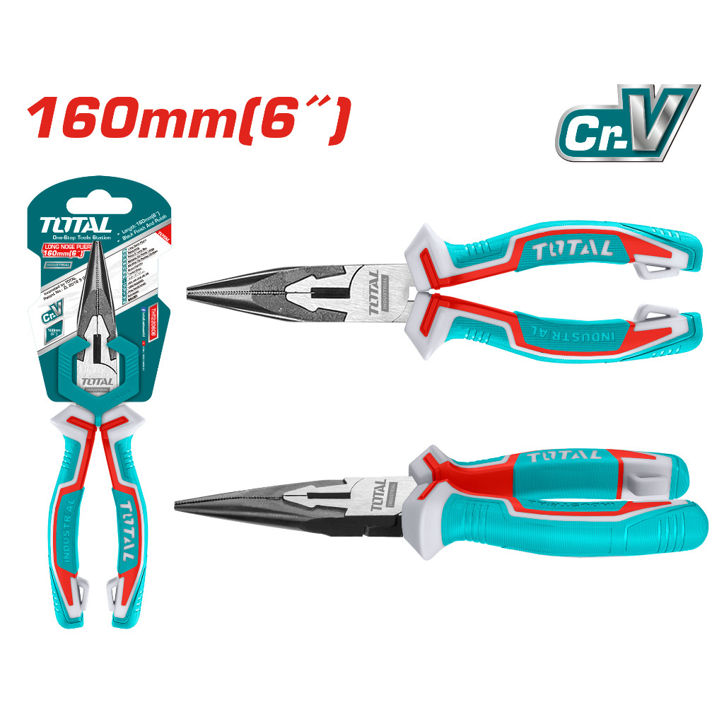 Total Tools Tang Lancip 6"/Long Nose Pliers THT220606
