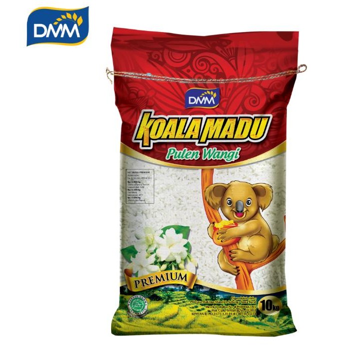 

Terlaris- Beras Koala Madu Pulen Wangi 10Kg