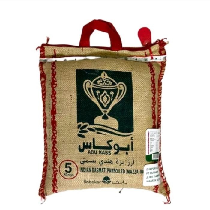 

Terlaris- Beras Basmati Abukass - Kemasan Asli 5 Kg