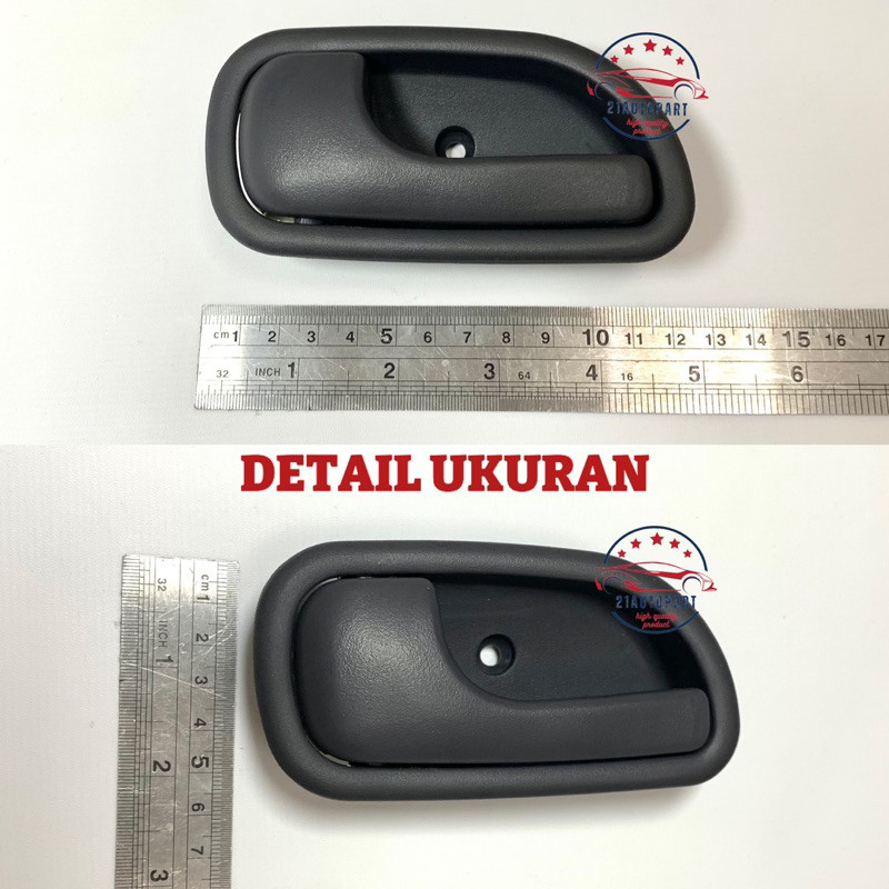 Handle Pintu Dalam Handel Mobil Kia Timor Warna Abu-Abu