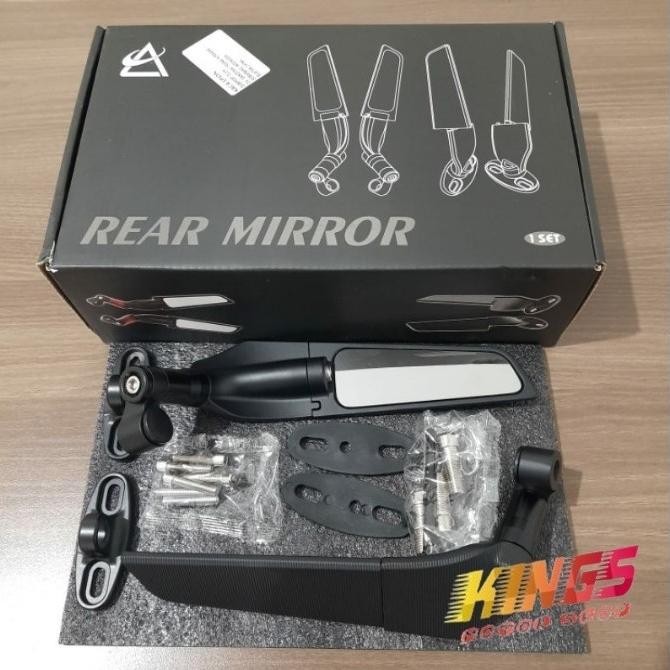 SPION WINGLET MODEL RIZOMA STEALTH YAMAHA XMAX 2023 CONNECTED GRATIS ONGKIR