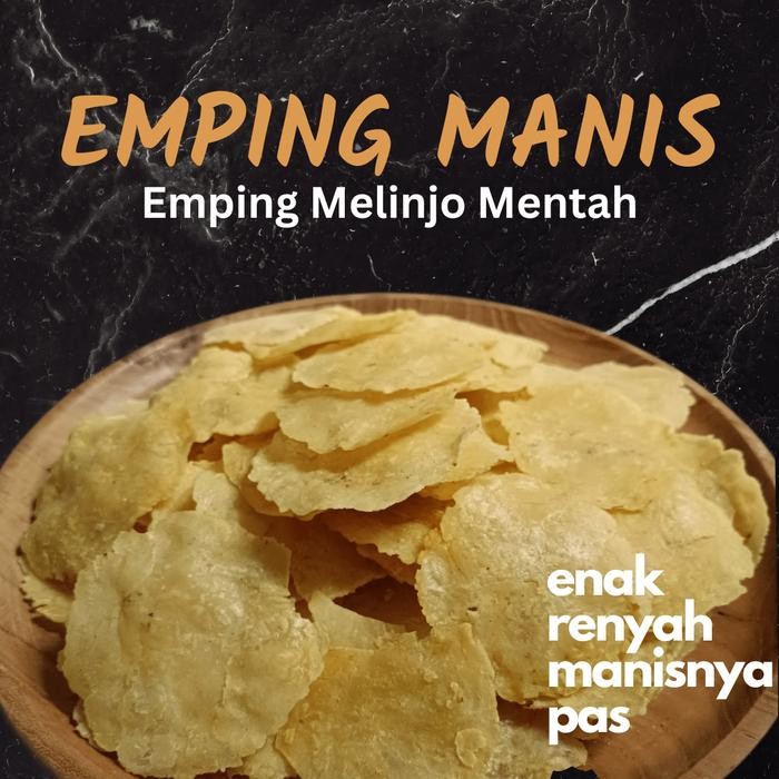 

Terlaris- Emping Melinjo Manis Mentah