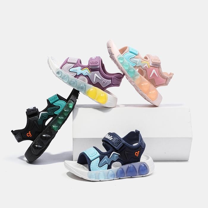 Piero Kids - Sandal Anak Korean Style Fashion Balita Sepatu Putih Soft Premium Pvc Breathable