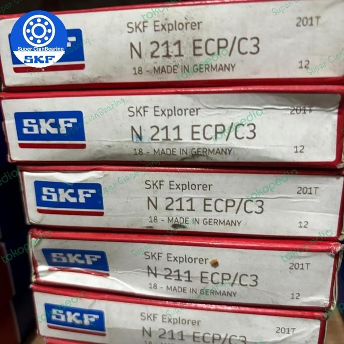 Bearing N 211 ECP C3  S K F