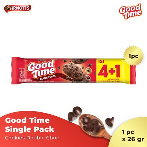 

Good Time Double Choc KEMASAN BARU 12 Bks @ 26.5 Gr Arnott's
