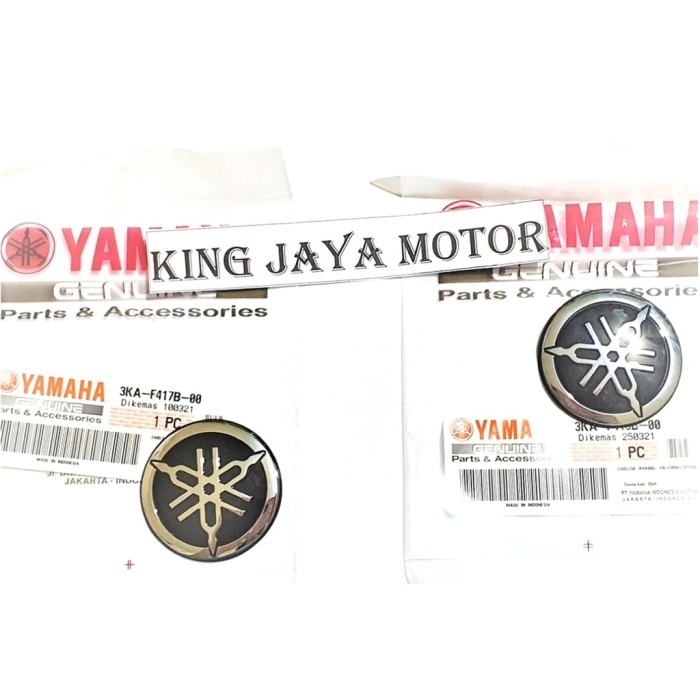 [Expert] Emblem Sticker Logo Tangki Yamaha Rx king set original Yamaha