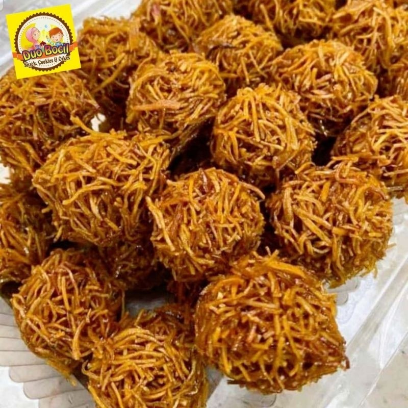 

Kremes Ubi Manis (isi 42 pcs) Gula Jawa - Duo Bocil Snack