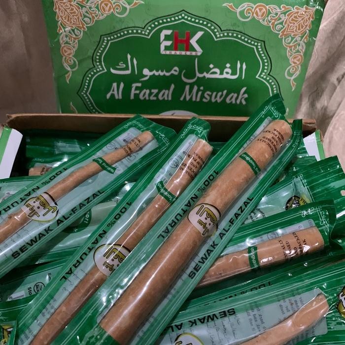 Siwak al fazal ukuran besar 8 inch 12 pcs