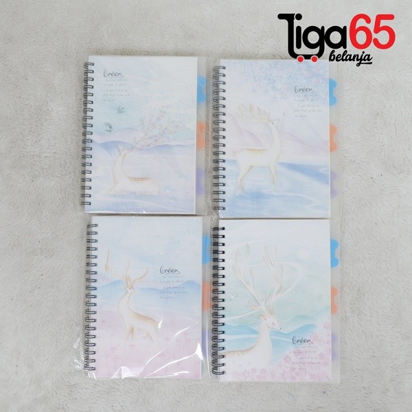 

Ring Book #40994 Type Xq16 Note Book Fancy Karakter / Buku & Alat Tulis