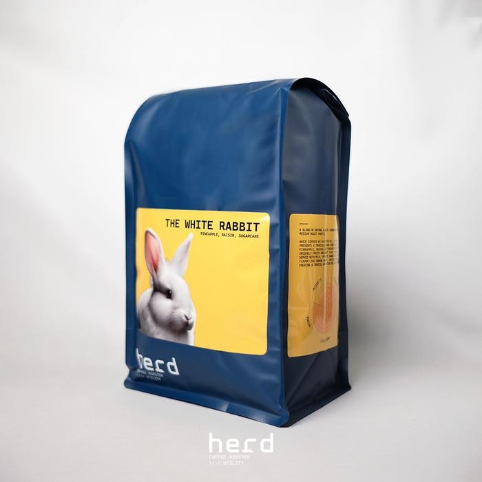 

The White Rabbit Espresso Blend 1kg Herd Coffee Roaster Signature