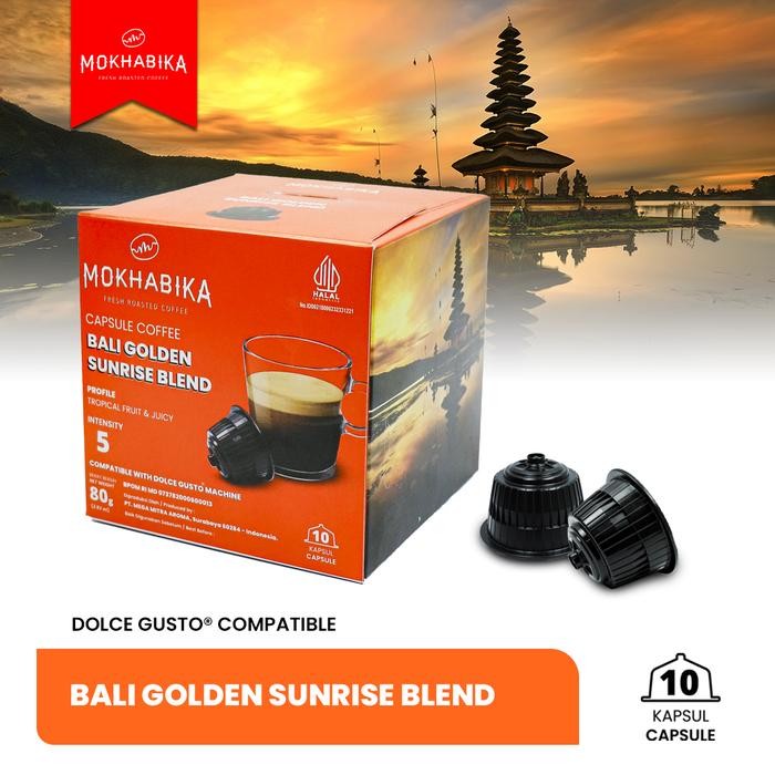 

Mokhabika Limited Dolce Gusto Compatible Coffee Capsule Kopi Kapsul