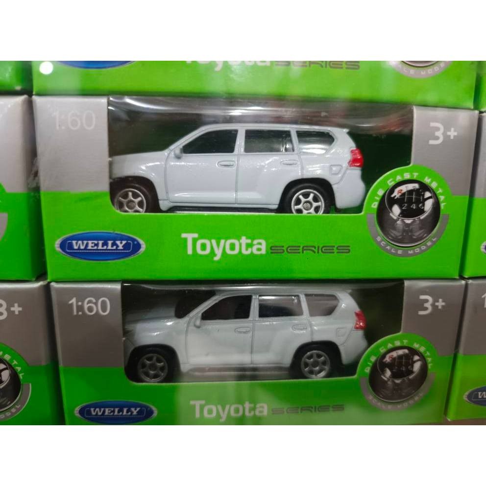 Diecast Toyota Land Cruiser Prado Welly Nex Skala 1:60