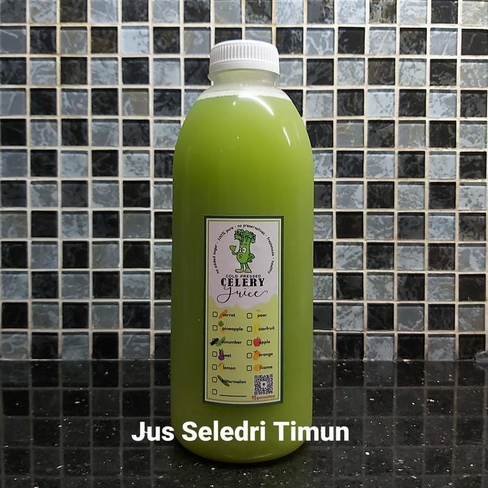 

Jus Seledri / Celery Juice 1 Liter pure COLD PRESSED