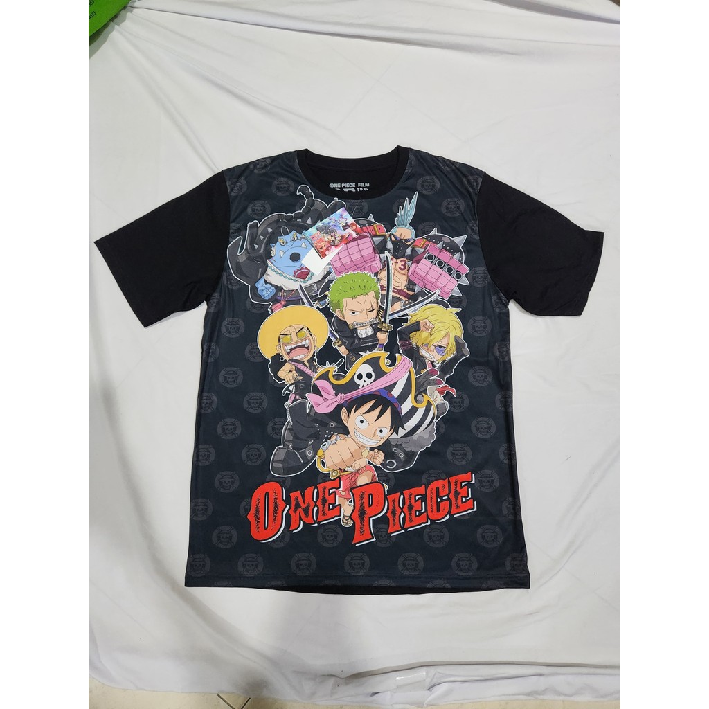 Kaos T-Shirt One Piece Film Red