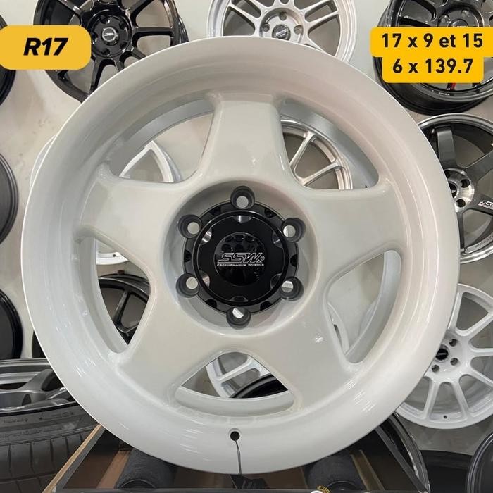 velg mobil Fortuner Pajero ring 17 BRADLEY TAKUMI velg Offroad r17