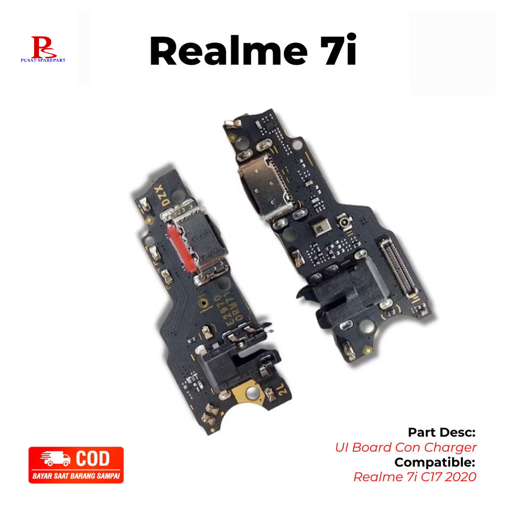 PAPAN CAS REALME 7i | REALME C17 2020 | KONEKTOR CAS HP | PAPAN PCB | PAPAN KONEKTOR | PAPAN CHARGER