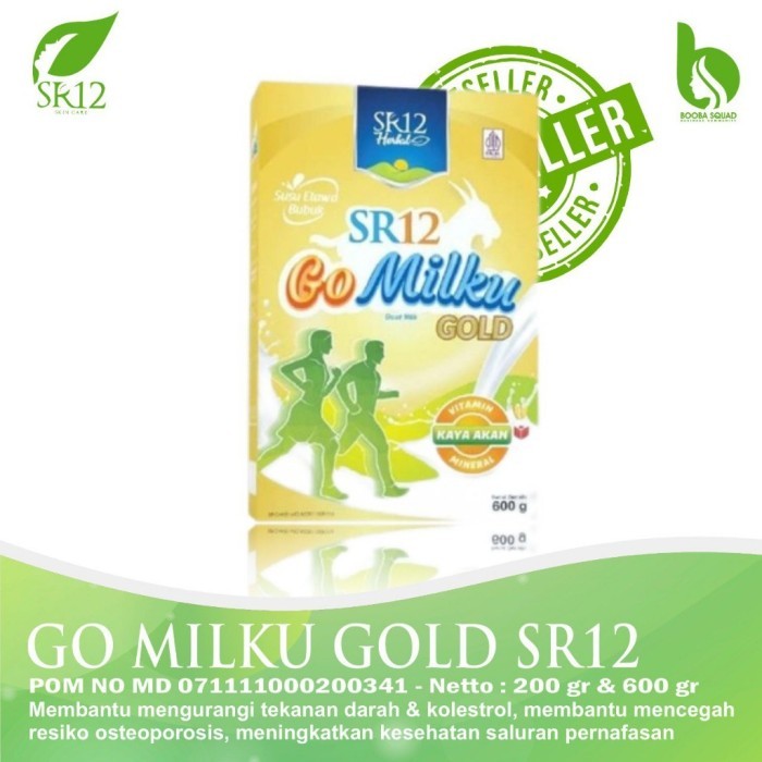 

(Expert) SR12 GO MILKU GOLD / SUSU ETAWA TANPA GULA TINGGI KALSIUM VITAMIN TULANG