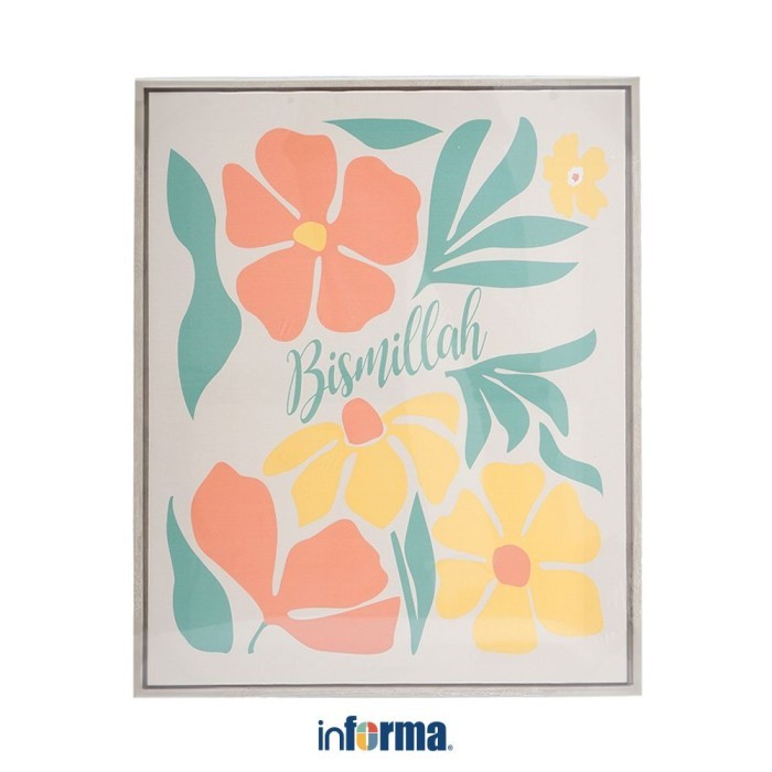 Terlaris Informa 45X60X2.5 cm Hiasan Dinding Kanvas Print Religy Wall Art Decoration Lukisan Canvas