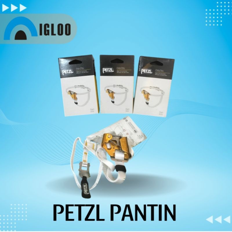 Petzl Pantin Foot Ascender Ascender Kaki Kiri & Kanan Pantin Foot Ascender Ascension