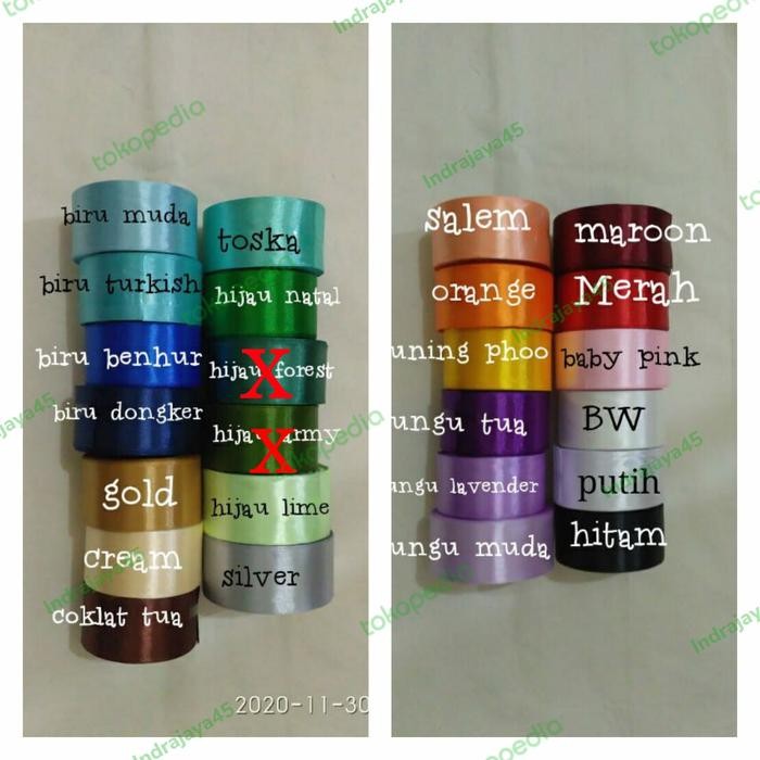 

Happy- Pita satin uk.4 cm/1,5 inchi