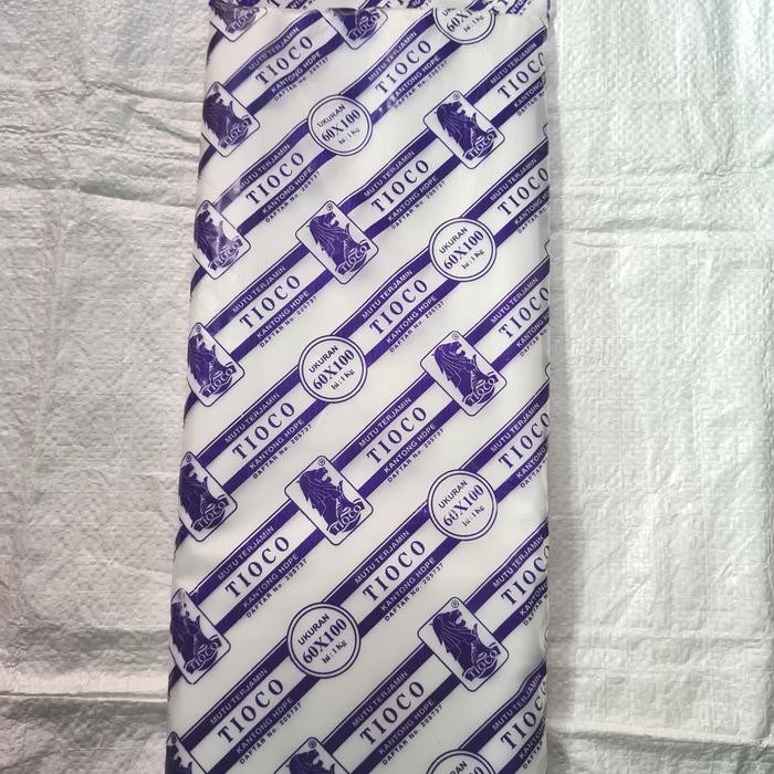 Pesta- Plastik HDPE Anti Panas ukuran 60x100 cm