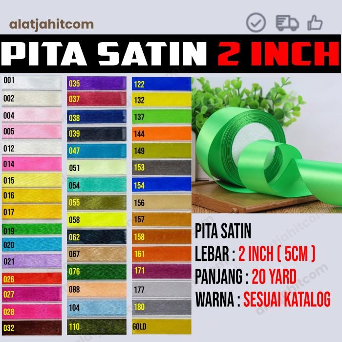 

Pesta- Pita Satin 2 inch (5cm)