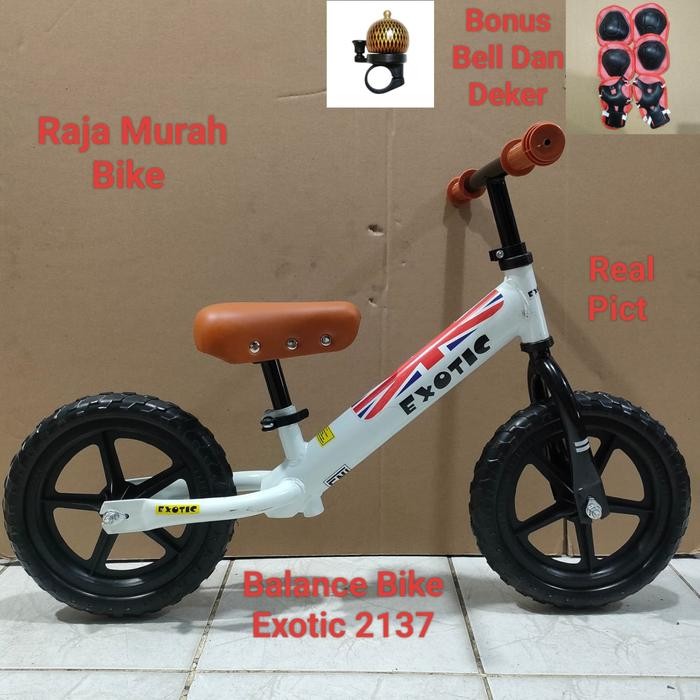 Sepeda Balance Bike Exotix ET2137 Balance Bike Exotix 2137 Balance Bike PushBike 2137