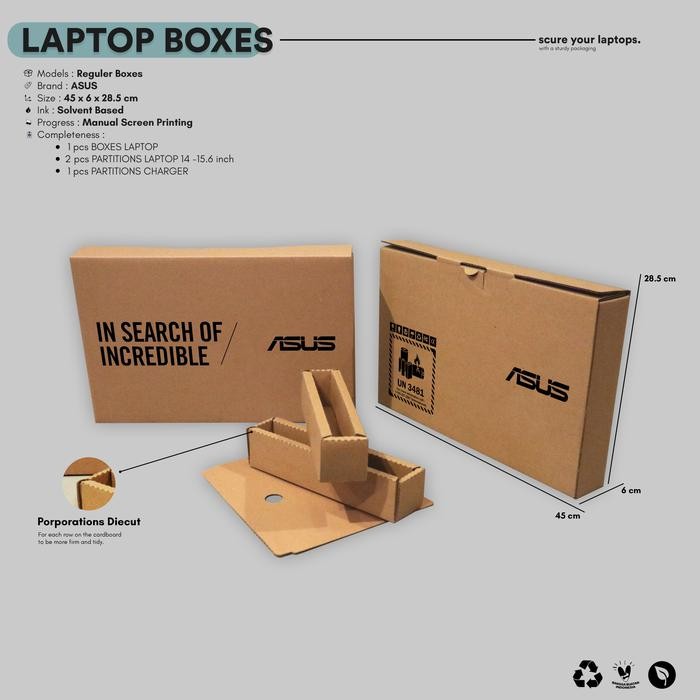 

Pesta- Kardus Box Dus Tempat Laptop Asus