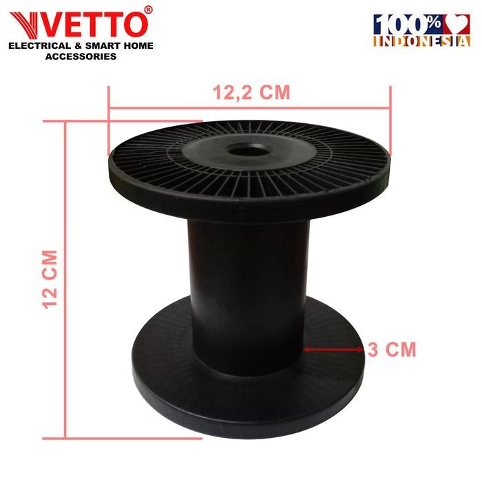 PROMO Klosan Bobin / Plastik Rollan Gulungan Kabel Kawat - Besar