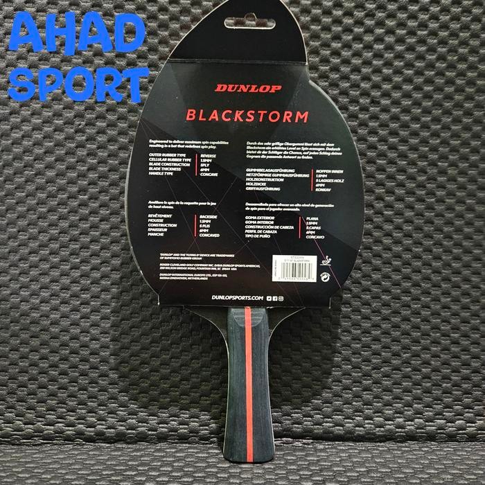 Bat Dunlop Blackstorm Bet Tenis Meja Pingpong Original