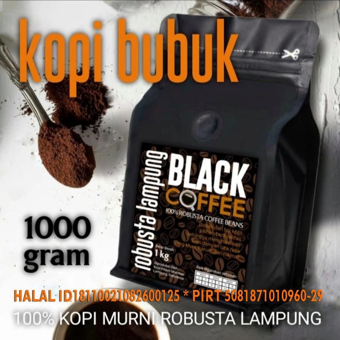 

Kopi Bubuk Lampung 1 Kg ~ Black Coffee Robusta Lampung