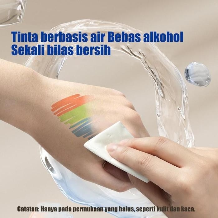 

36/48/60/80 WARNA KOTAK KECIL BERISI MARKER AKRILIK, SPIDOL UNTUK MENGGAMBAR DAN GRAFFITI, COCOK