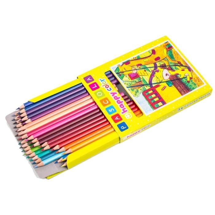 

STANDARD PASCOLA HAPPY COLOR PENCIL 36 / SET ( PENSIL WARNA / PEWARNA / COLORING )
