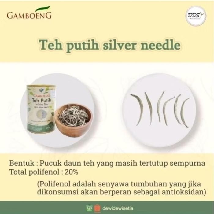 

Terlaris- Gamboeng White Tea Kemasan Tabung Komposit