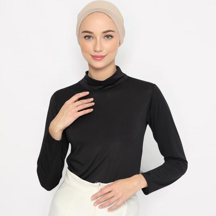 Manset Renda - Rayon Premium Manset Renda Panjang Atasan Lembut Baju Fit