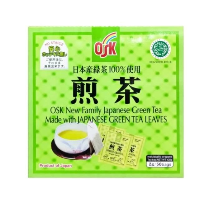 

Terlaris- Osk Japanese Green Tea 50 Hijau