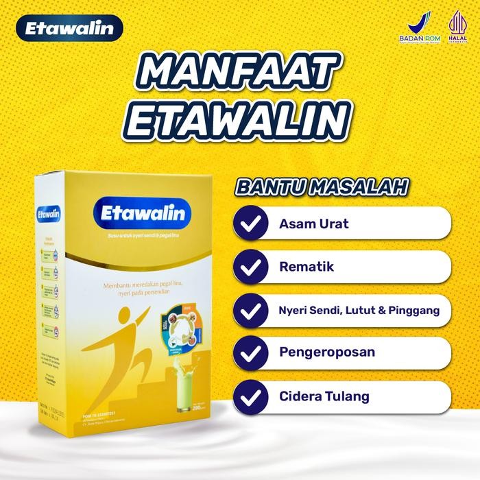 

BARANG TERLARIS Etawalin Paket 2 Box Asli Susu Kambing Etawa Original Bantu Menormalkan Tulang Dan