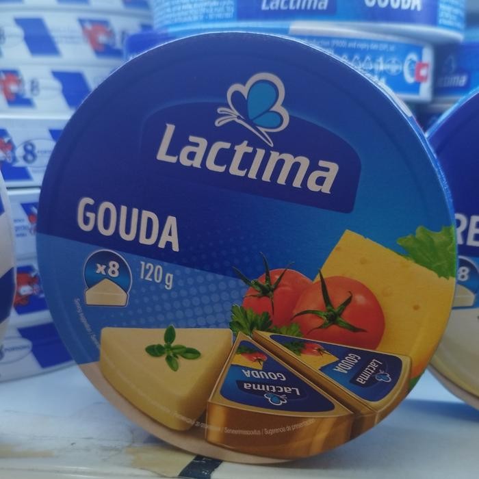 

BARANG TERLARIS lactima gouda cheese 120gr