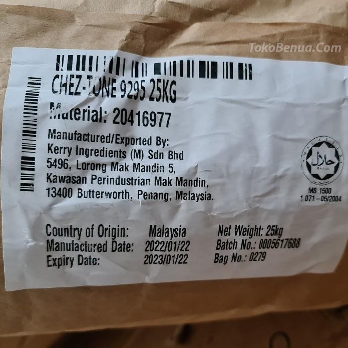 

BARANG TERLARIS Kerry Cheztone Keju Bubuk Original 8108 9295 9037 Premiks 500 g